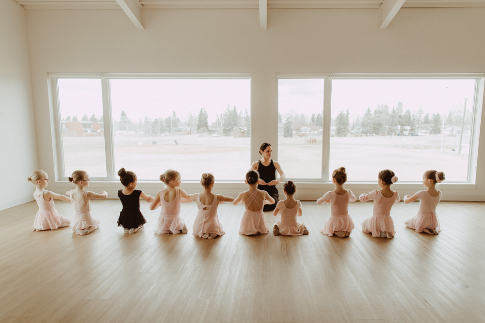 Devotion Danceworks Calgary preschool ballet class